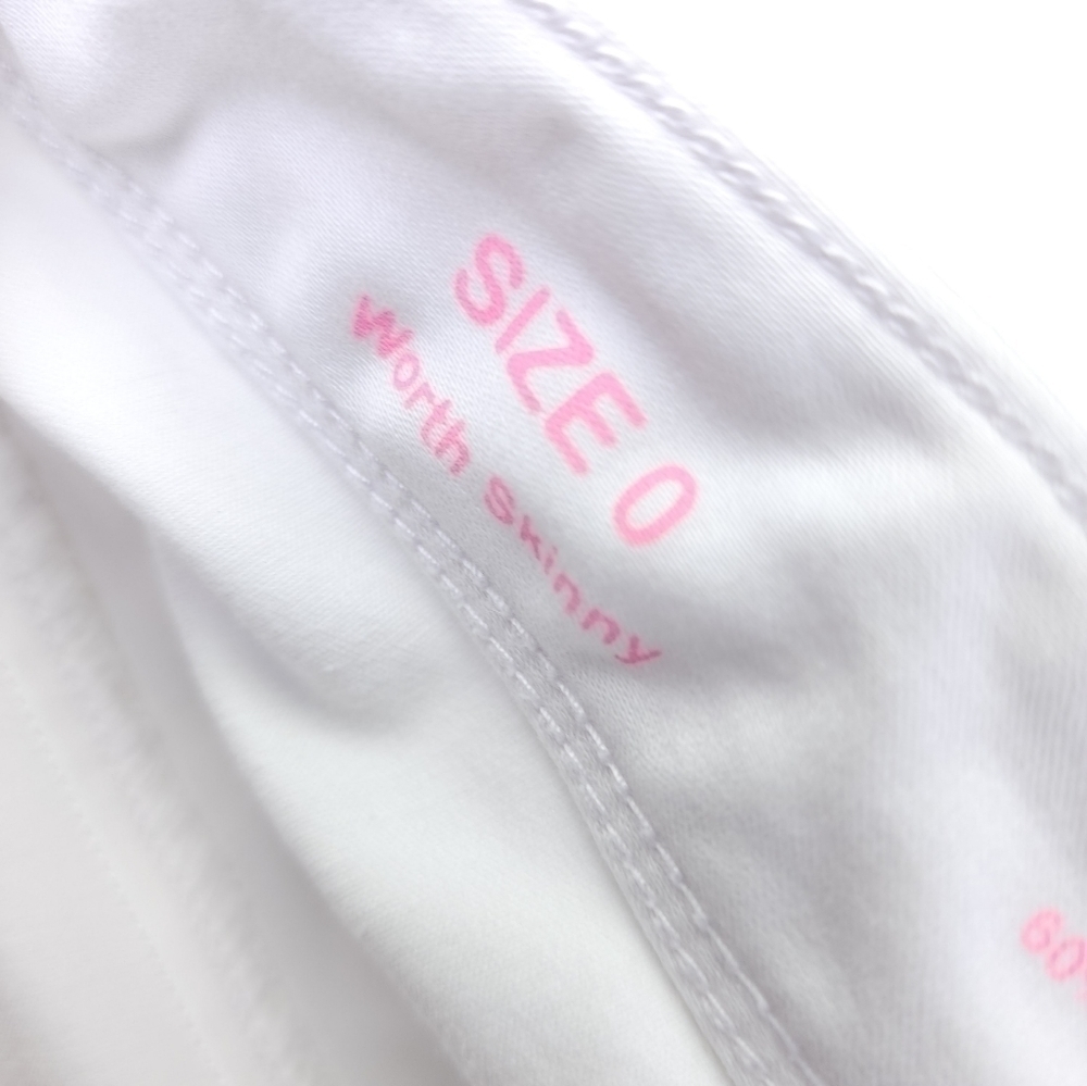 Lilly Pulitzer White Worth Skinny Jeans Sz 0 - Picture 3 of 15